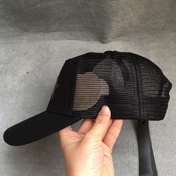 Amiri M.A. Logo Embroidered Baseball Cap Black main image 9
